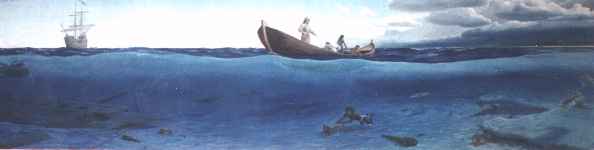 The Salvage Boat by Greg Kuklinski detail #1